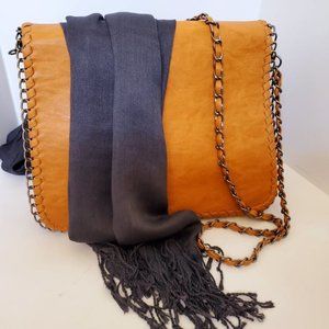 Saro Lifestyle Shoulder Bag and Scarf.